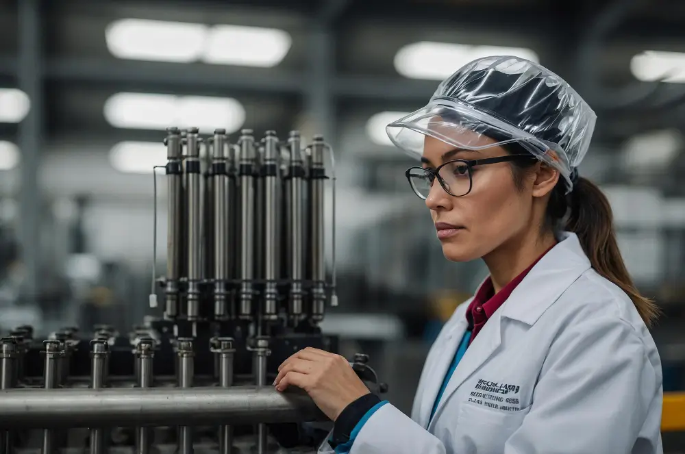 Scientist working in a lab