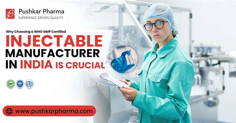 WHO GMP Certified injection Manufacturer In India