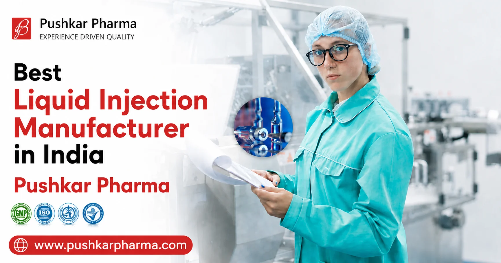Best liquid injection manufacturer in India – Pushkar Pharma