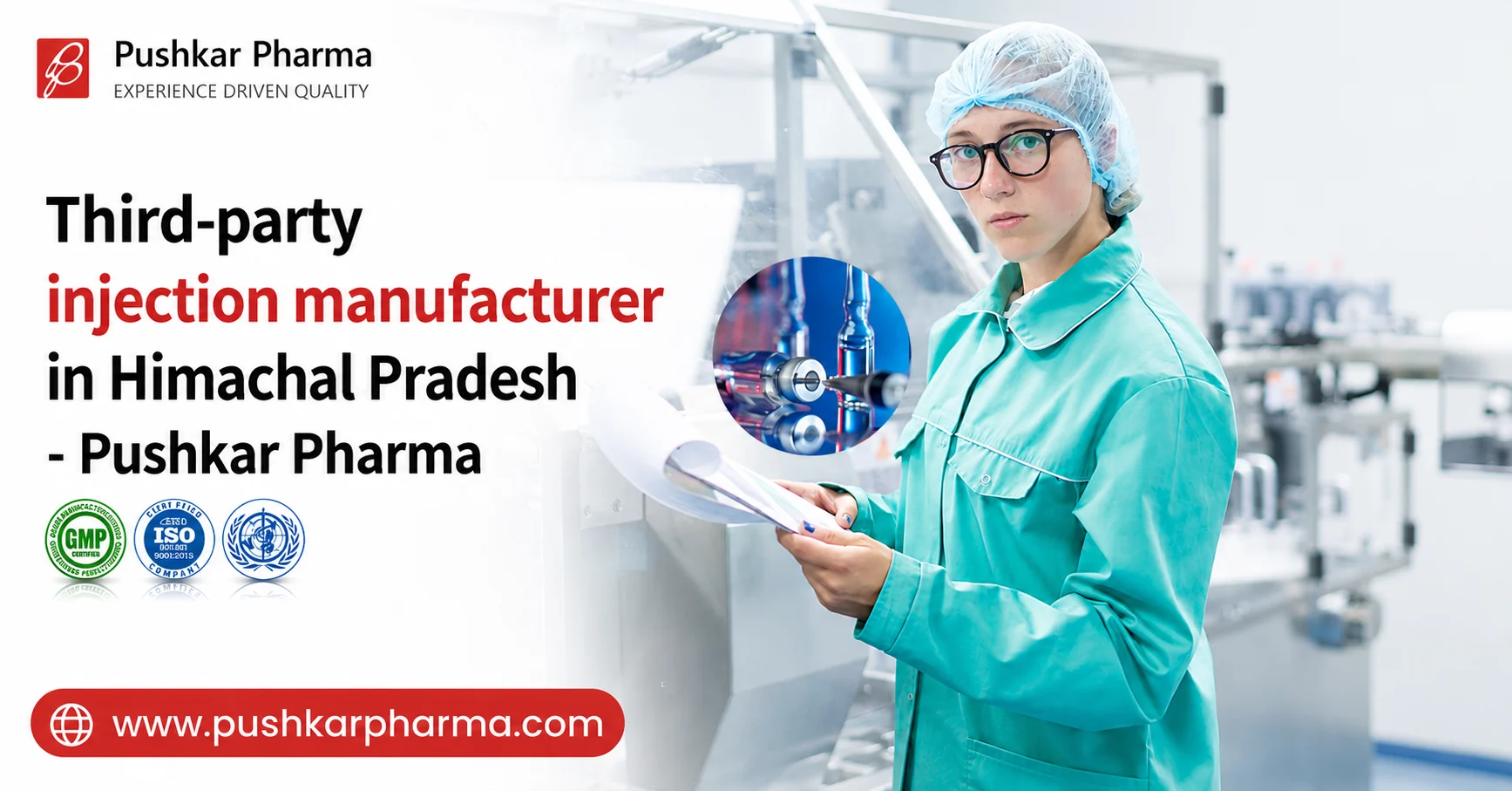 Third party injection manufacturer in Himachal Pradesh - Pushkar Pharma