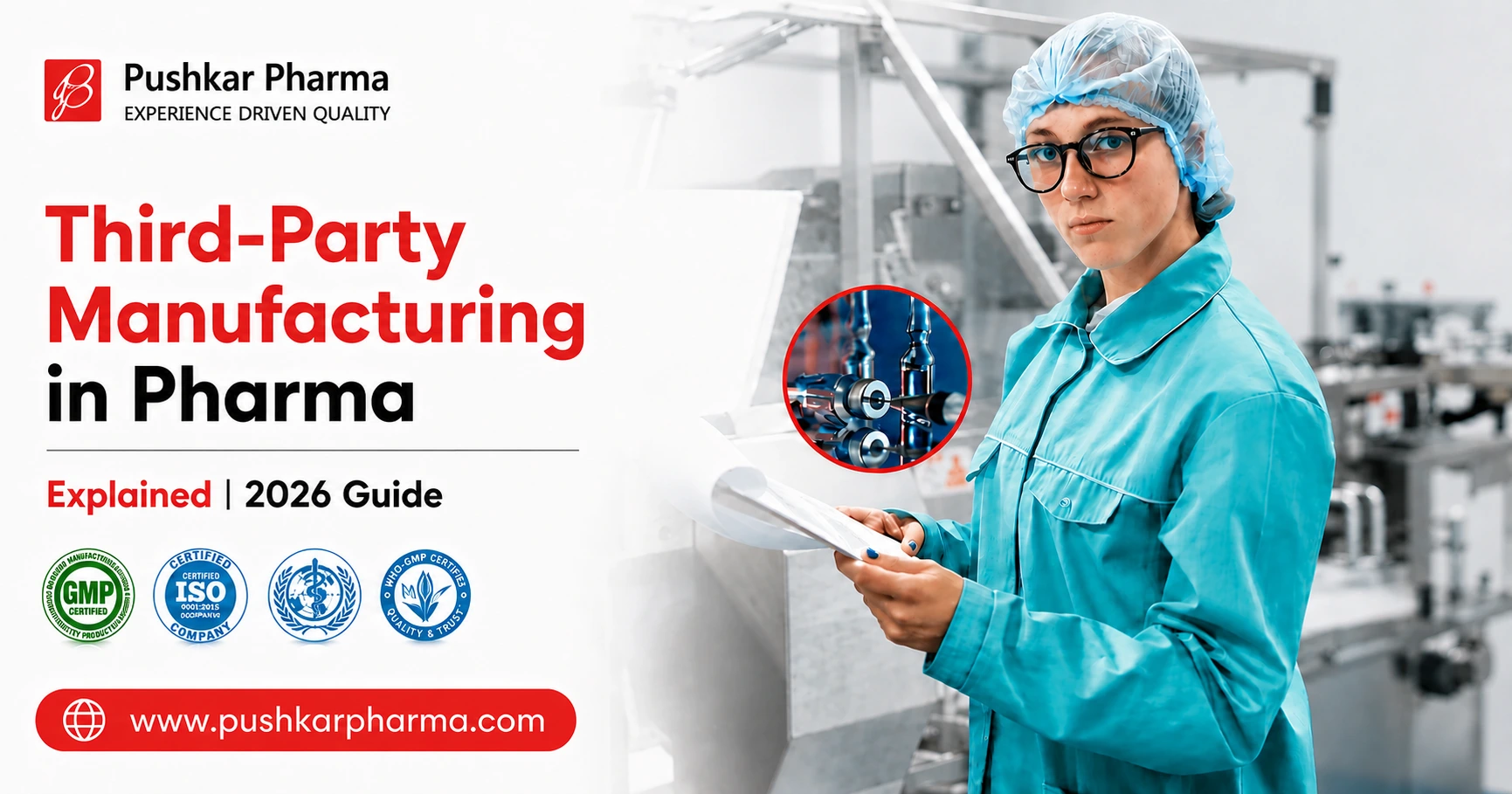What is Third-Party Manufacturing in Pharma? Top 10 WHO-GMP Certified third-party manufacturing Companies, Process & Advantages (2026 Guide)