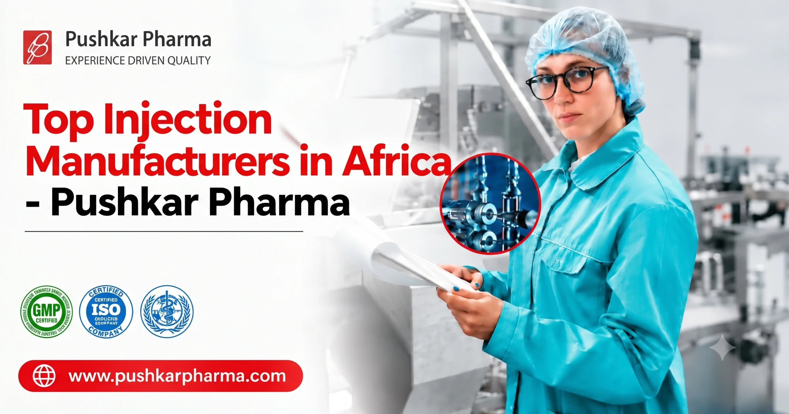 Best Injection Manufacturers in Africa - Pushkar Pharma